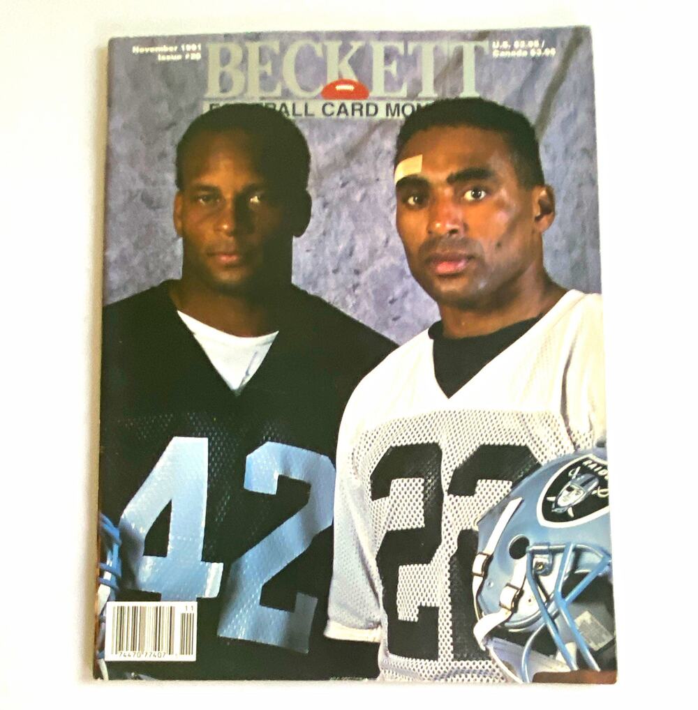 Beckett Football Card Monthly Price Guide Magazine Nov 1991 Issue #20